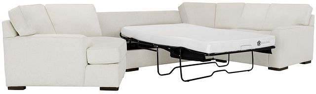 memory foam sleeper sectional