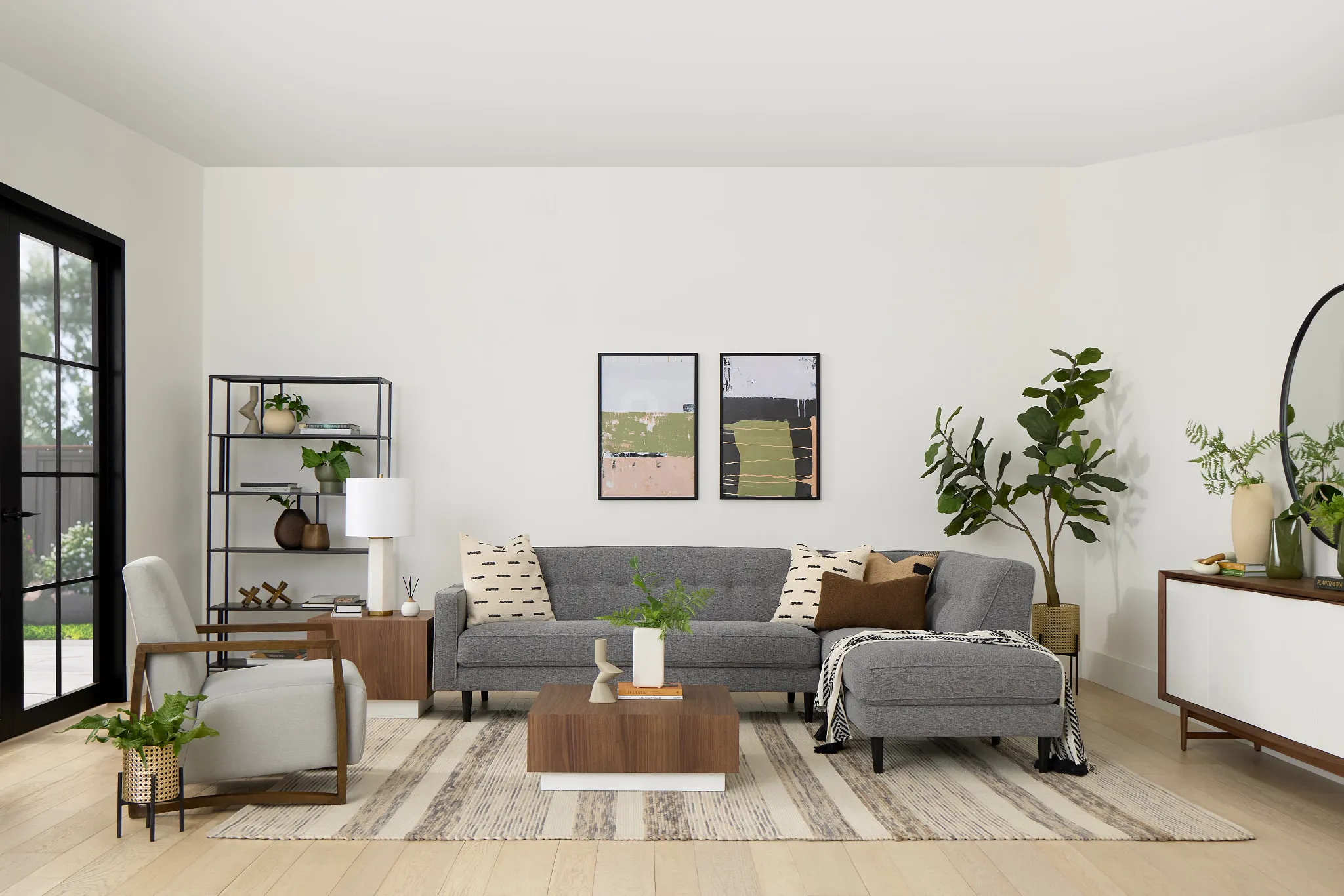 Haven Mid Tone Square End Table