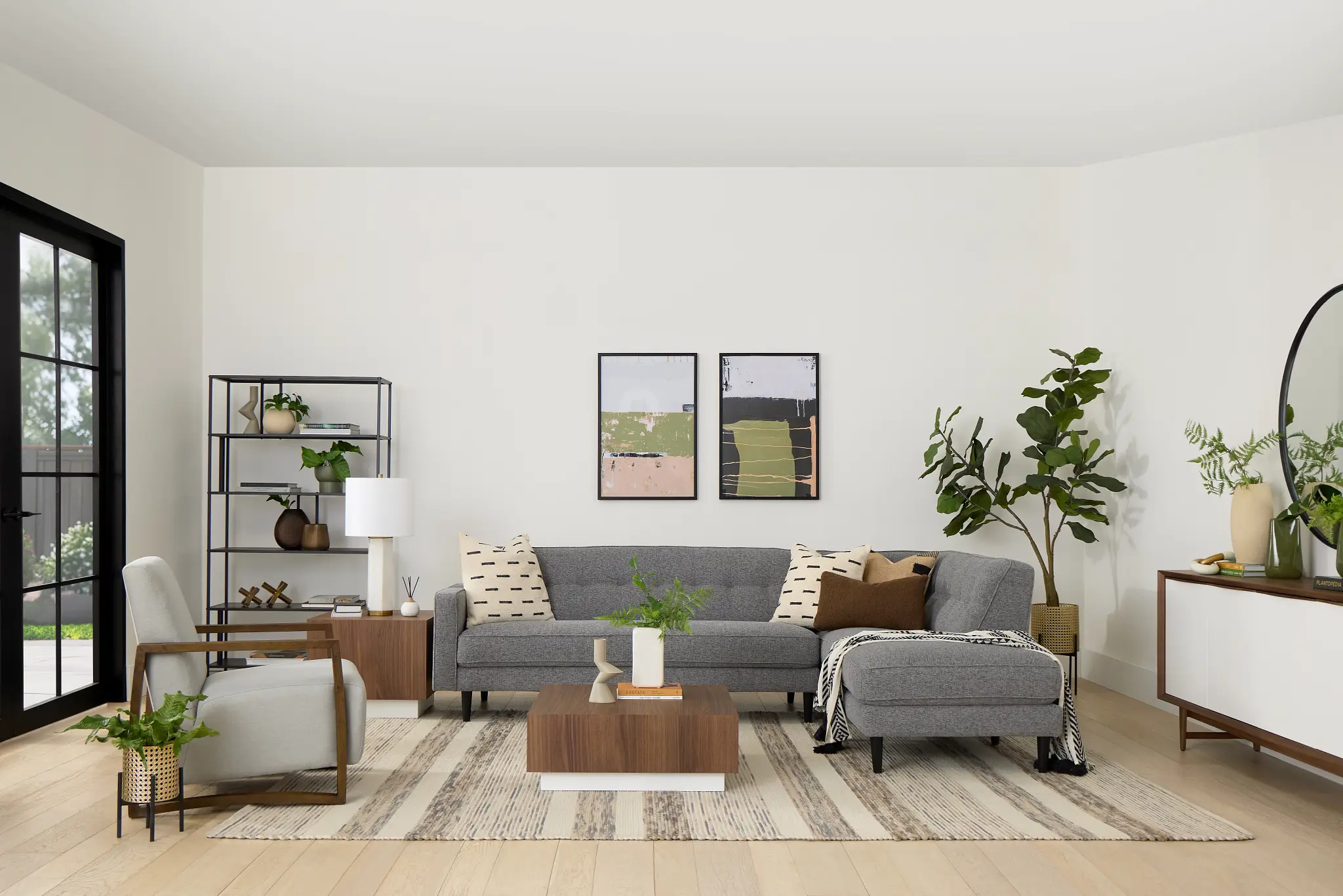 Haven Mid Tone Square End Table Haven Mid Tone Square End Table