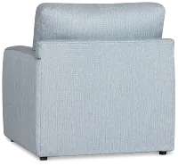 Rhodes Light Blue Fabric Chair