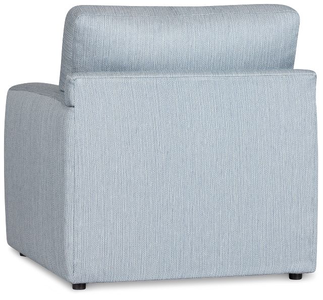 Rhodes Light Blue Fabric Chair