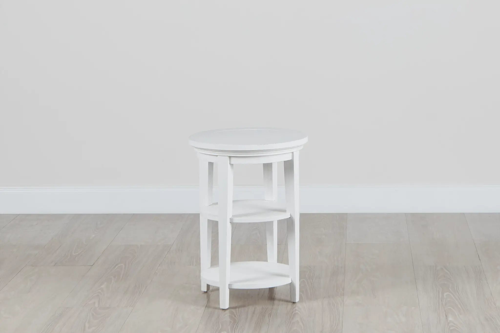 Heron Cove White Round End Table Heron Cove White Round End Table