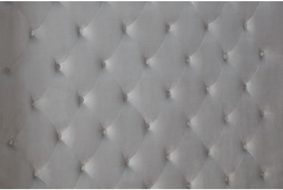 Sloane Light Gray Uph Complete Bed