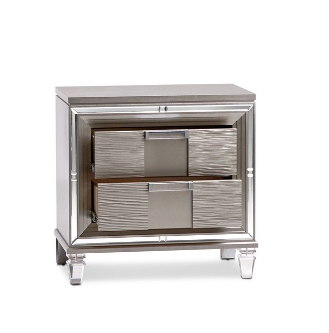 Vegas Gray Nightstand