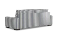 Edgewater Sea Lane Dark Blue 96" Sofa W/ 2 Cushions