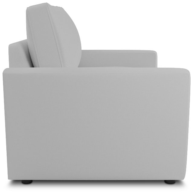 Siesta Suave White Fabric Memory Foam Sleeper
