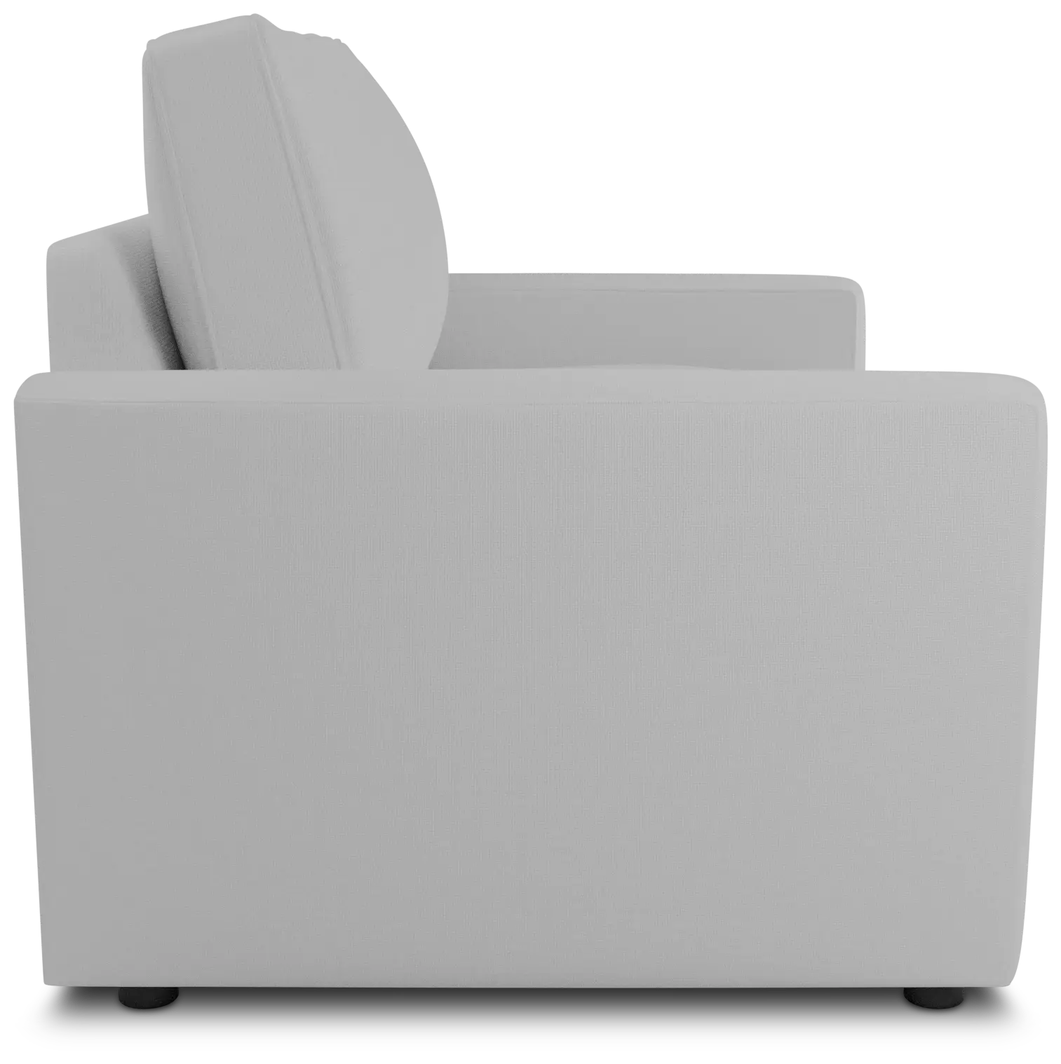 Siesta Suave White Fabric Memory Foam Sleeper Siesta Suave White Fabric Memory Foam Sleeper