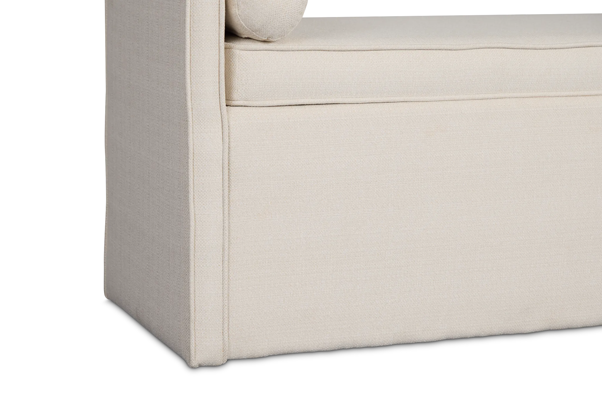 Southlake Beige Upholstered Dining Bench