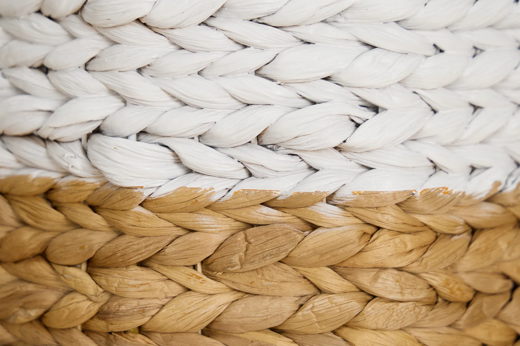 Cassie Set Of 3 White Basket