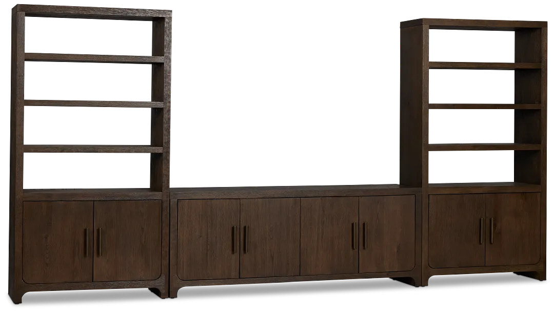 Rochester Dark Tone 72" Entertainment Wall