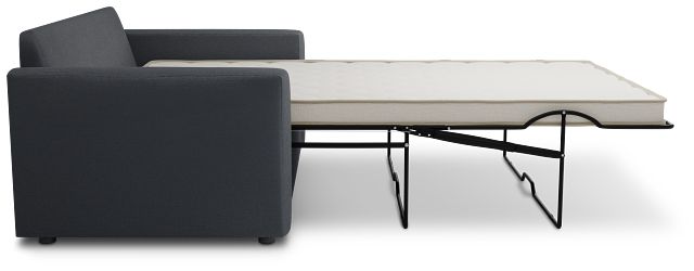Siesta Peyton Dark Blue Fabric Innerspring Sleeper