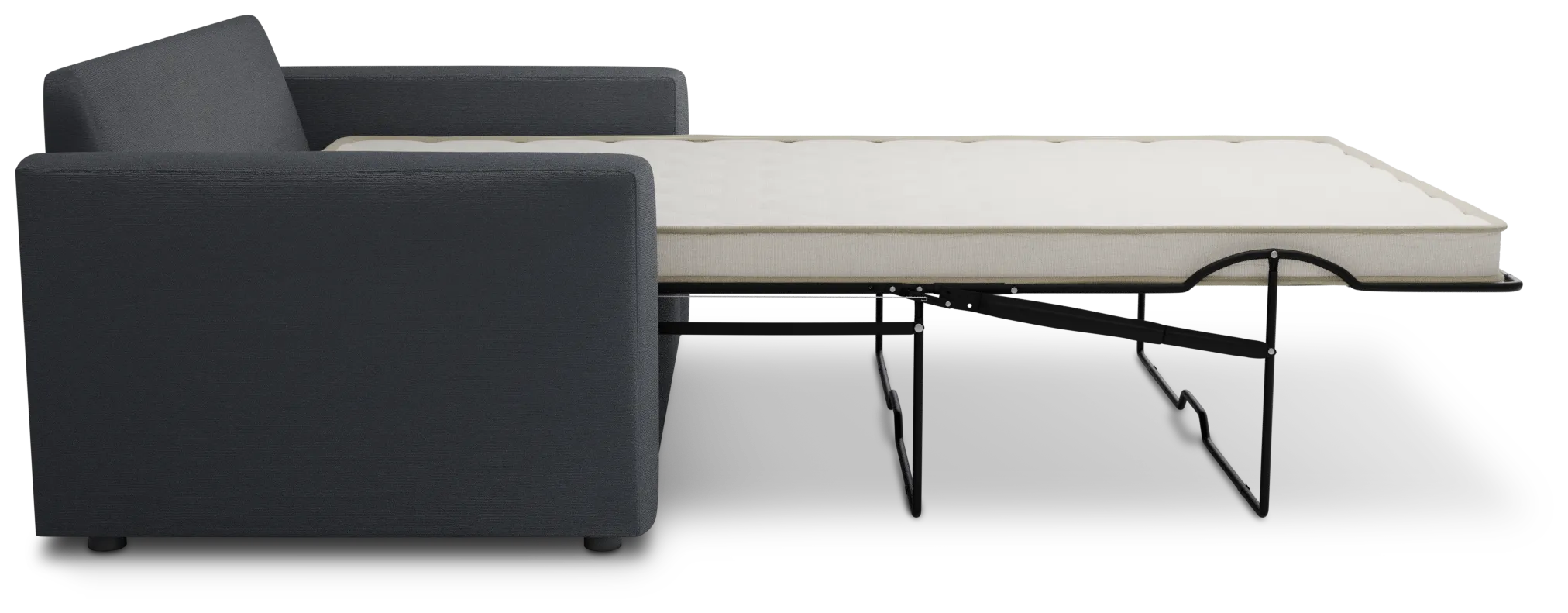 Siesta Peyton Dark Blue Fabric Innerspring Sleeper