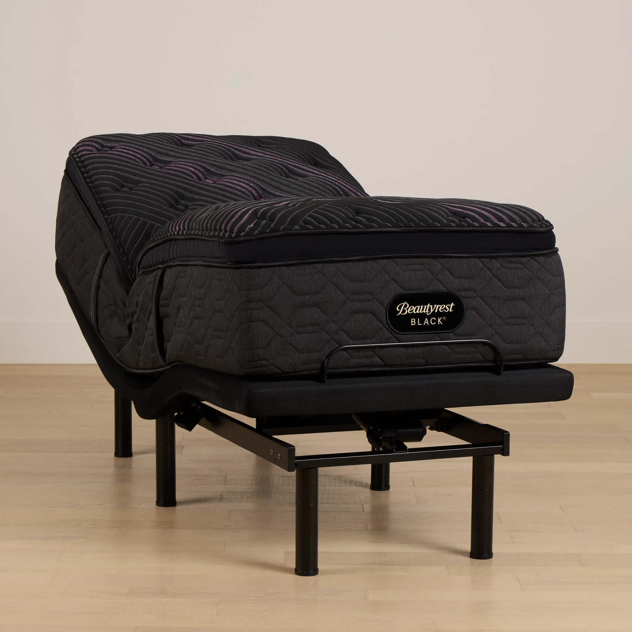 Beautyrest Black Series Two Plush Pillow Top Elite Adjustable Mattress Set