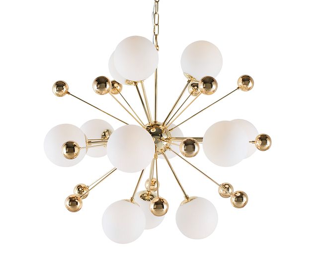 Khia Gold Chandelier