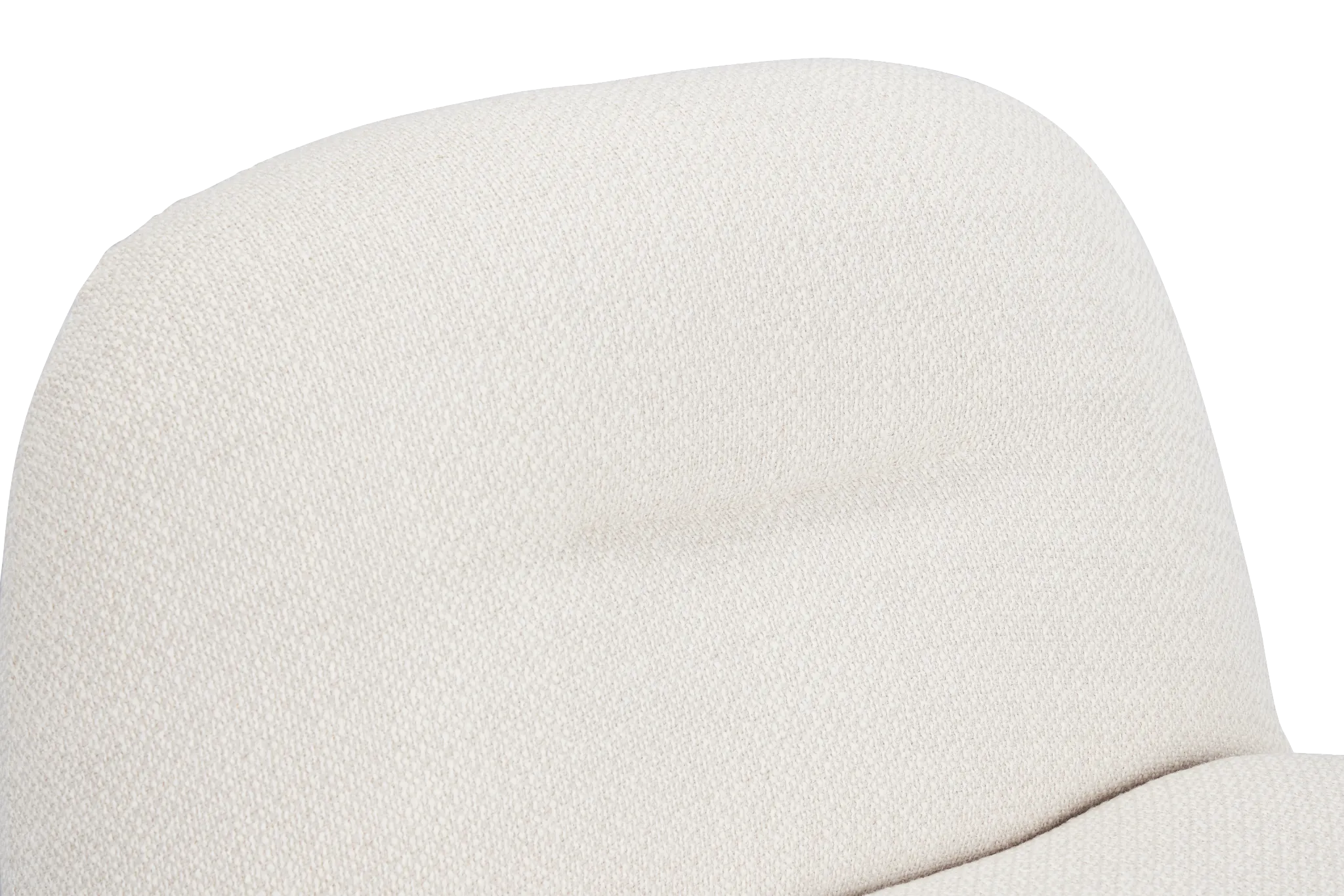 Aaliyah Dark Beige Fabric Swivel Accent Chair