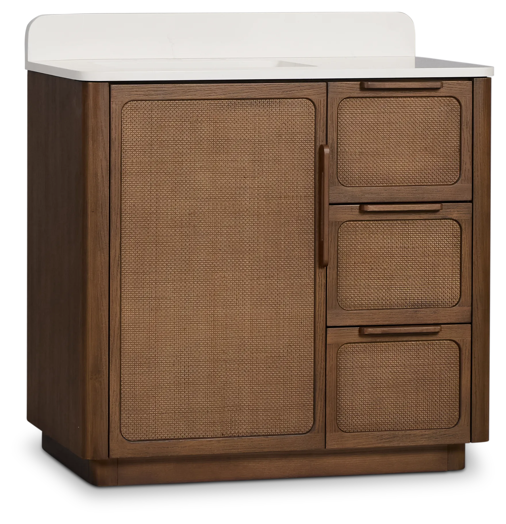 Pacific Mid Tone 36" Single Bathroom Vanity