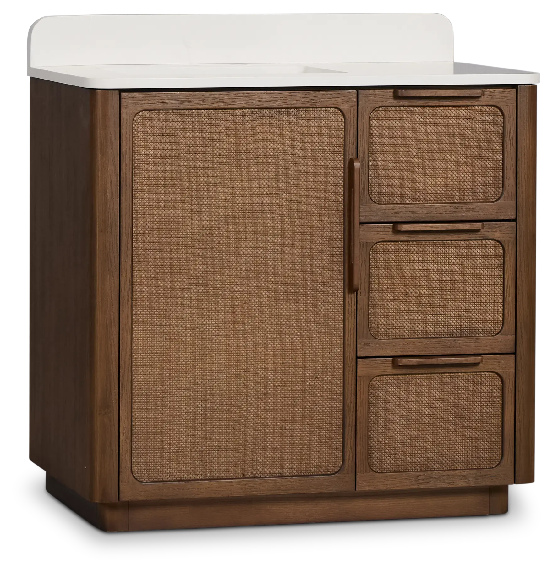 Pacific Mid Tone 36" Single Bathroom Vanity Pacific Mid Tone 36" Single Bathroom Vanity