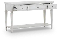 Sonoma Ivory Sofa Table