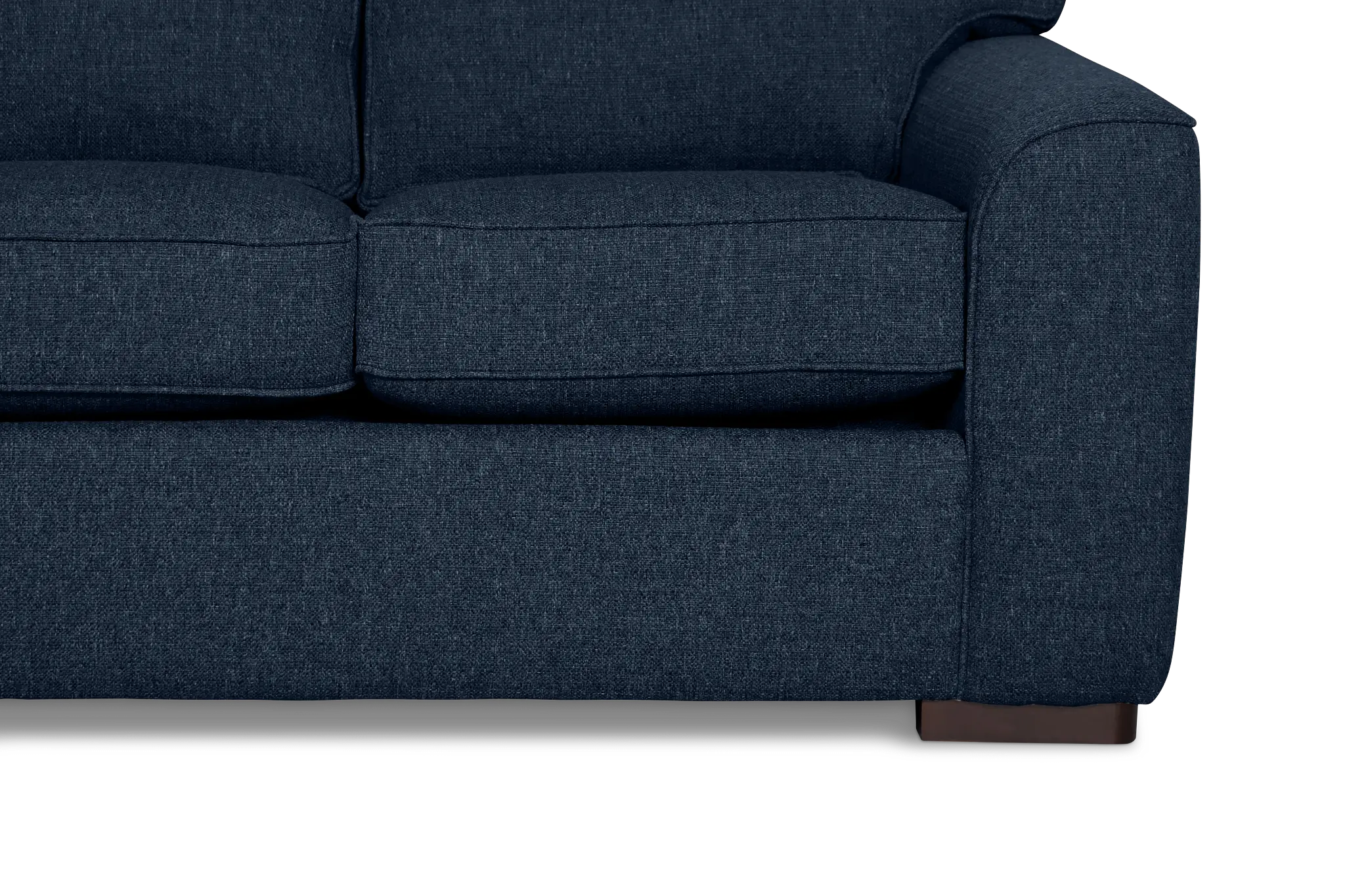 Sinclair Dark Blue Fabric Cooling Memory Foam Sleeper Sinclair Dark Blue Fabric Cooling Memory Foam Sleeper