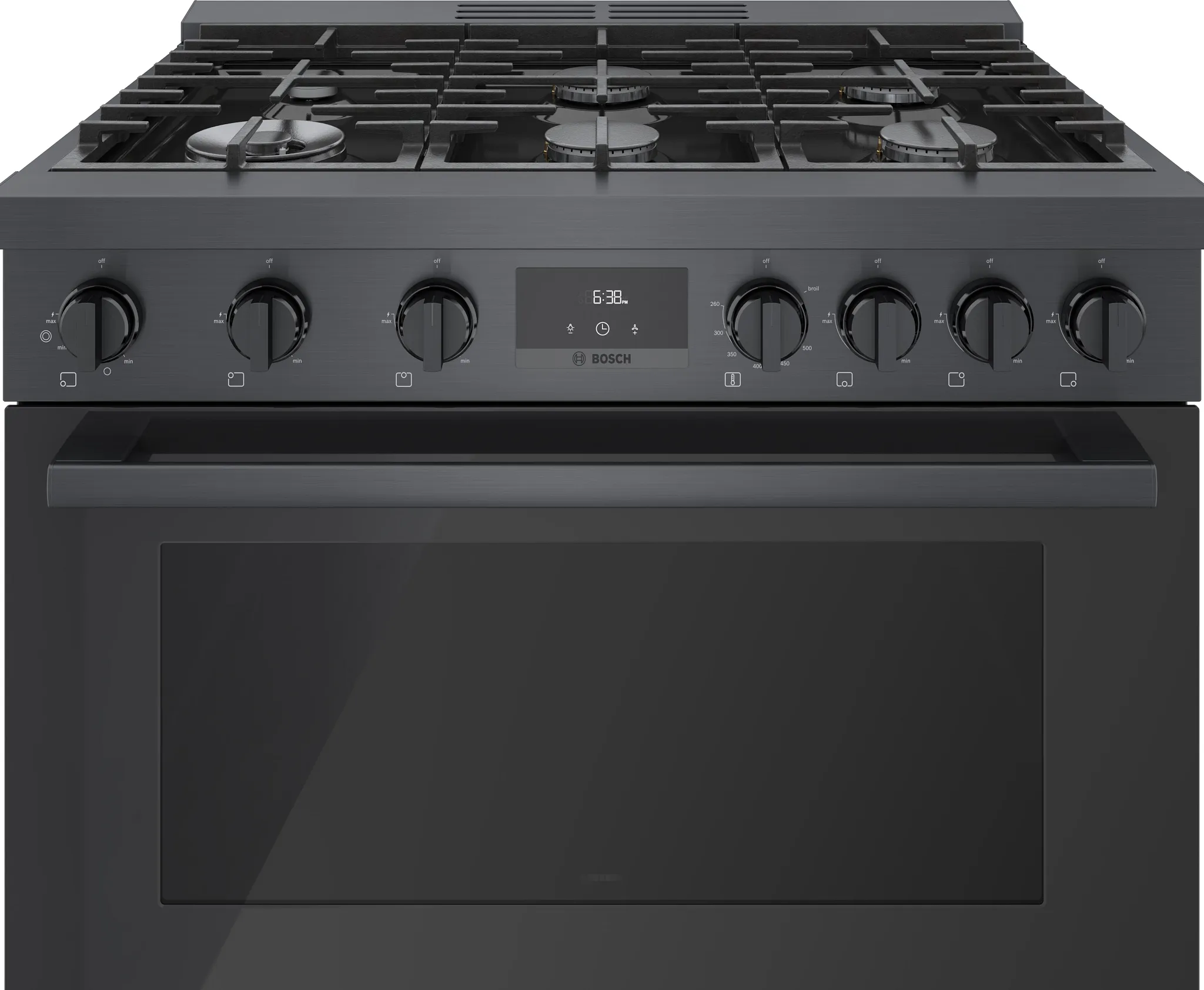 Bosch 800 Series Stainless Steel 36" Gas Range