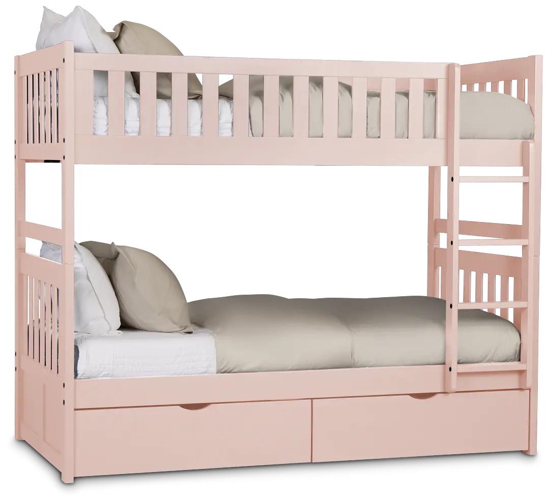 Charleston Pink Storage Bunk Bed Charleston Pink Storage Bunk Bed