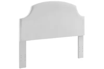 Langford Light Tone Wood Platform Headboard