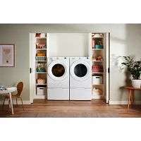 Whirlpool 6720 Series Silver Front Load Washer