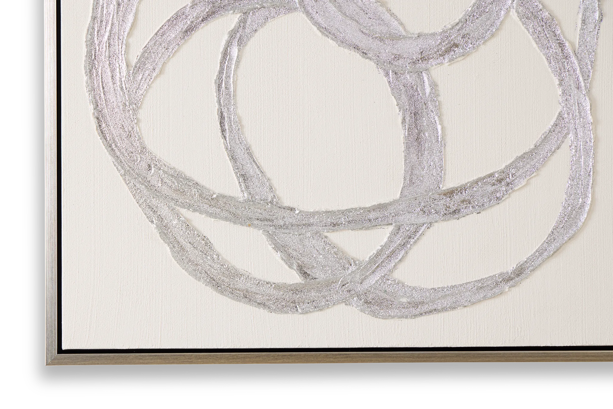 Anora Silver Framed Wall Art