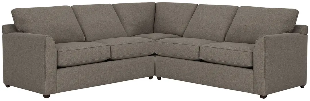 Asheville Brown Fabric Two-arm Left Innerspring Sleeper Sectional Asheville Brown Fabric Two-arm Left Innerspring Sleeper Sectional