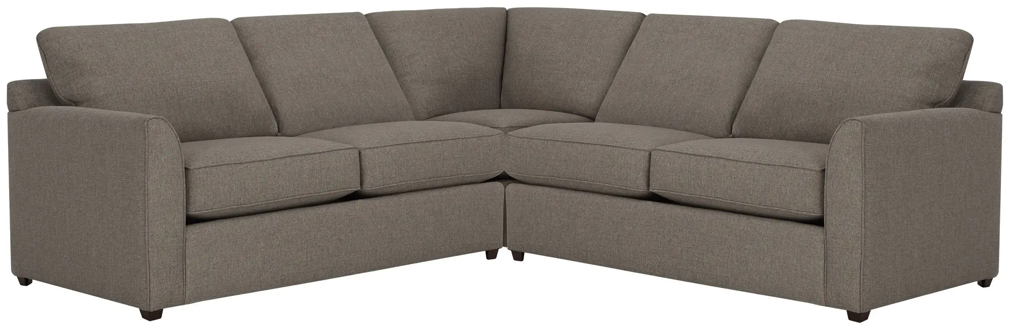 Asheville Brown Fabric Two-arm Left Innerspring Sleeper Sectional Asheville Brown Fabric Two-arm Left Innerspring Sleeper Sectional