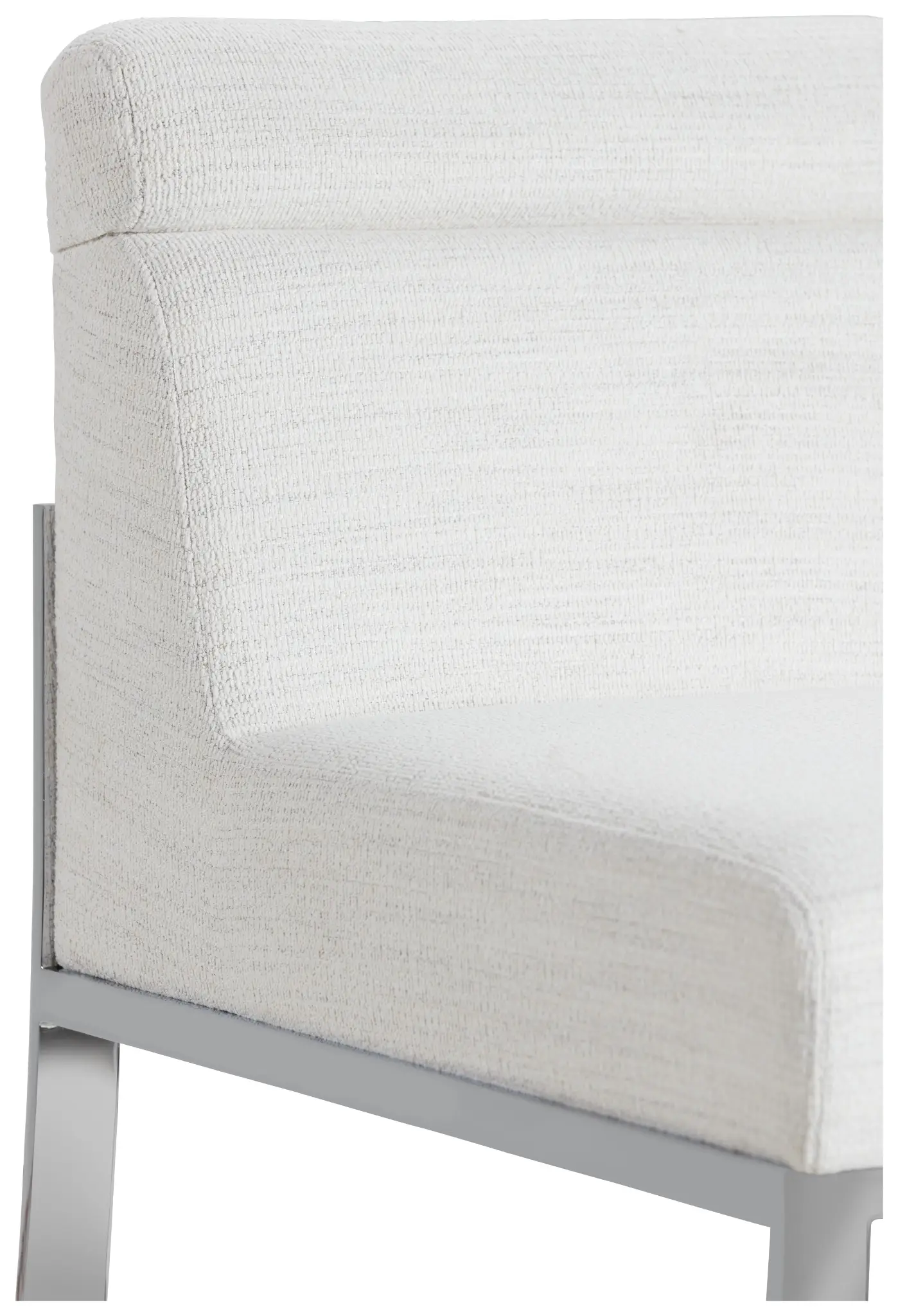 Ocean Drive Whitemetal 30" Upholstered Barstool Ocean Drive Whitemetal 30" Upholstered Barstool