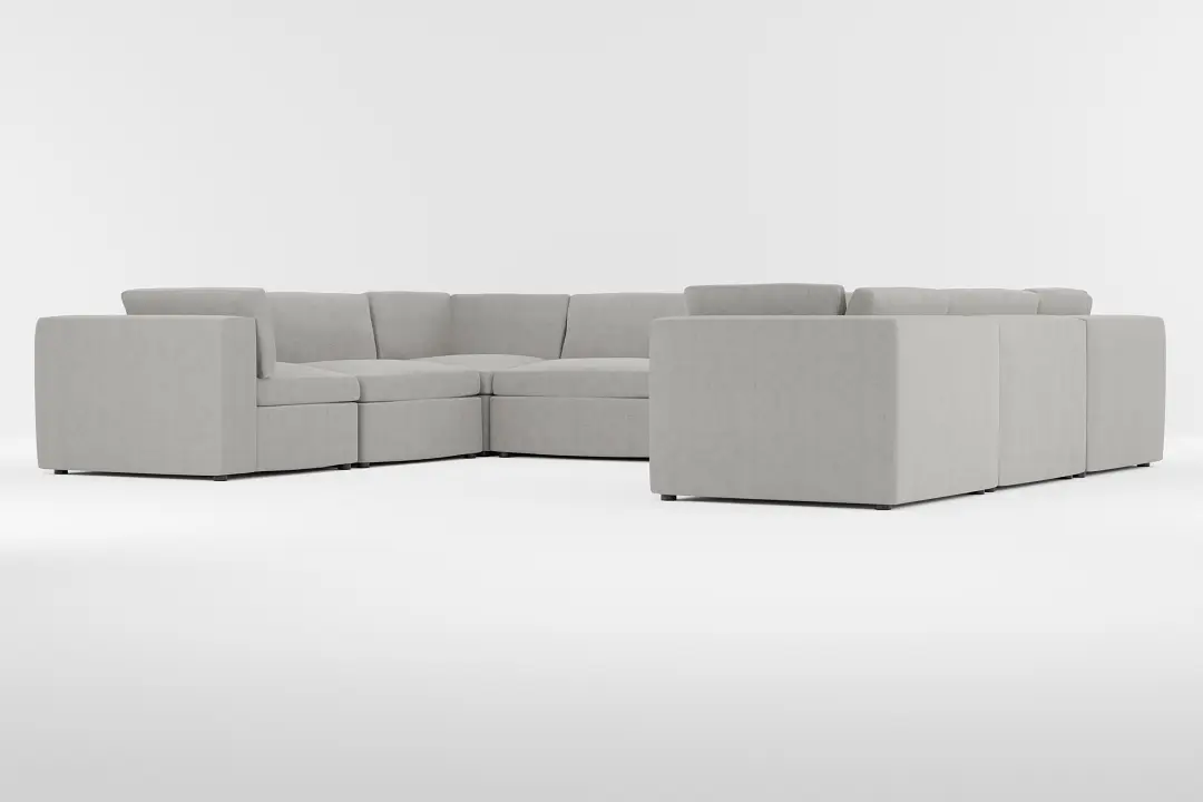 Destin Maguire Gray Fabric 8-piece Modular Sectional Destin Maguire Gray Fabric 8-piece Modular Sectional