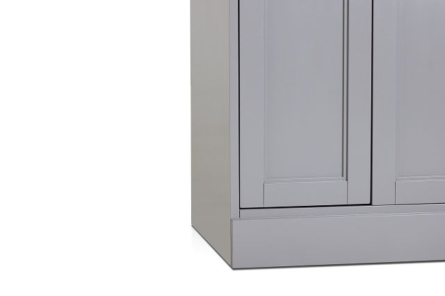 Newport Gray Door Cabinet