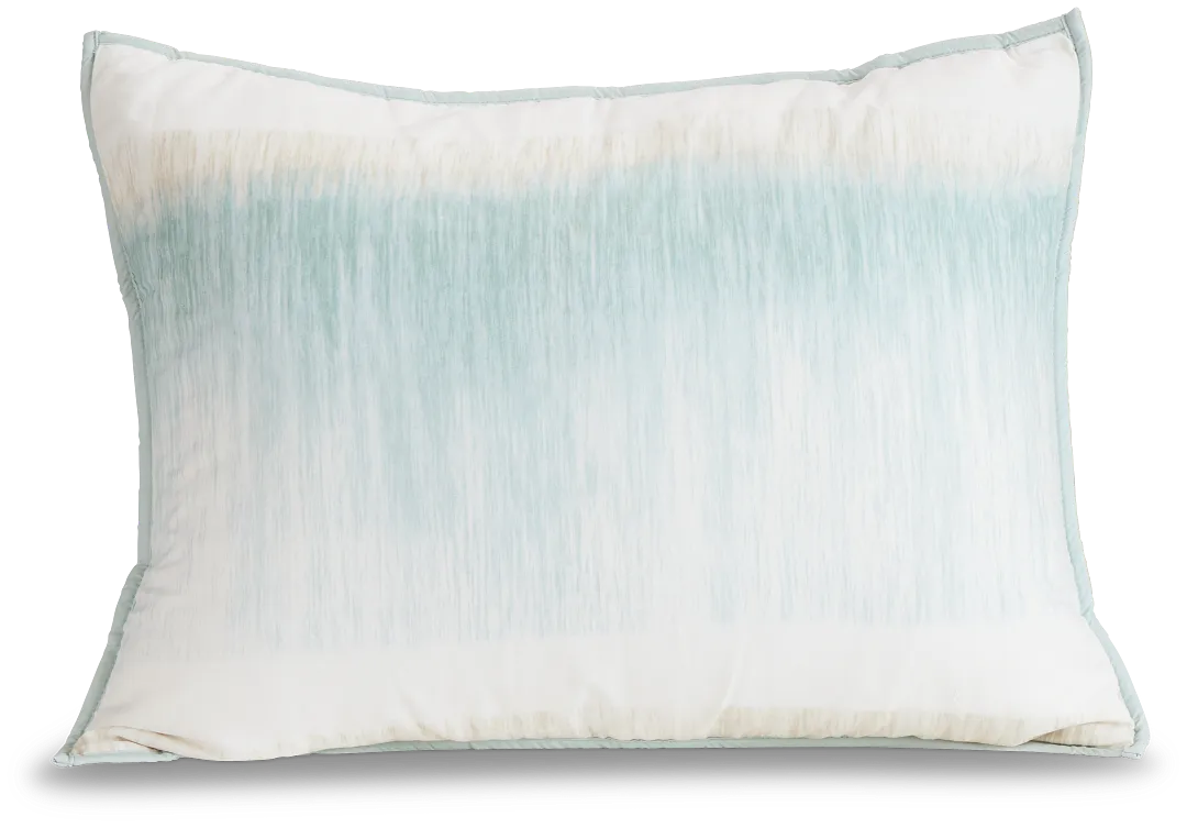 Vince Teal Cotton Sham