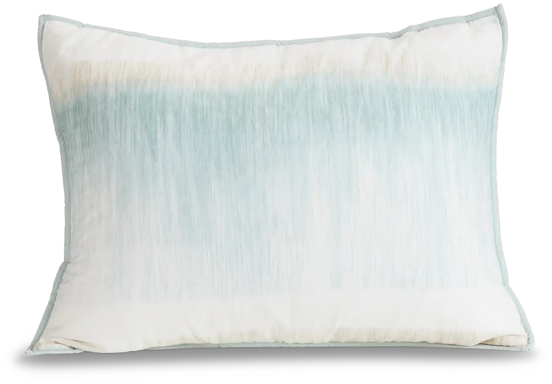 Vince Teal Cotton Sham Vince Teal Cotton Sham