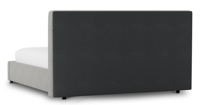 Grayton Linen 44" Upholstered Platform Bed