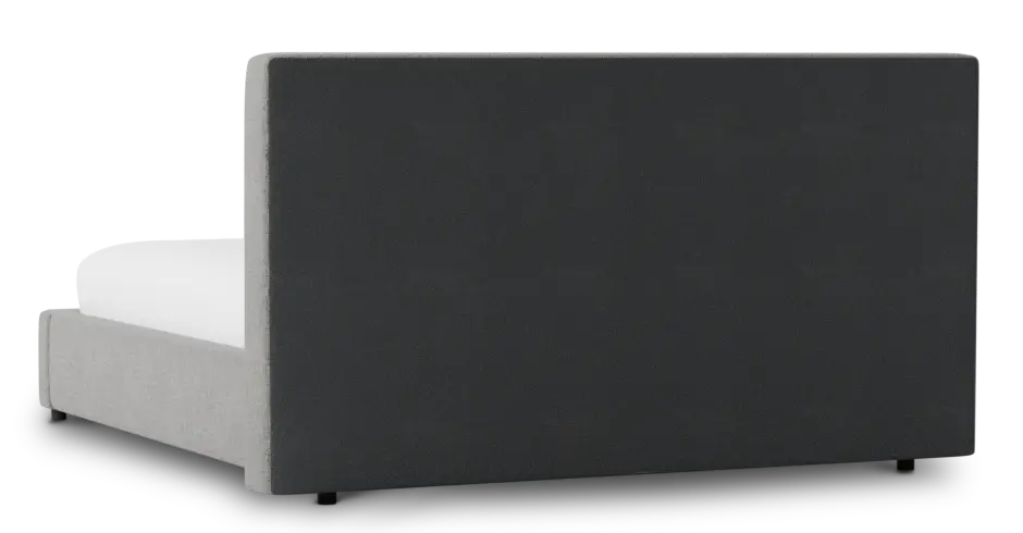 Grayton Linen 44" Upholstered Platform Bed Grayton Linen 44" Upholstered Platform Bed