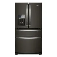 Whirlpool 3636 Series Black Stnl Steel French Door Refrigerator