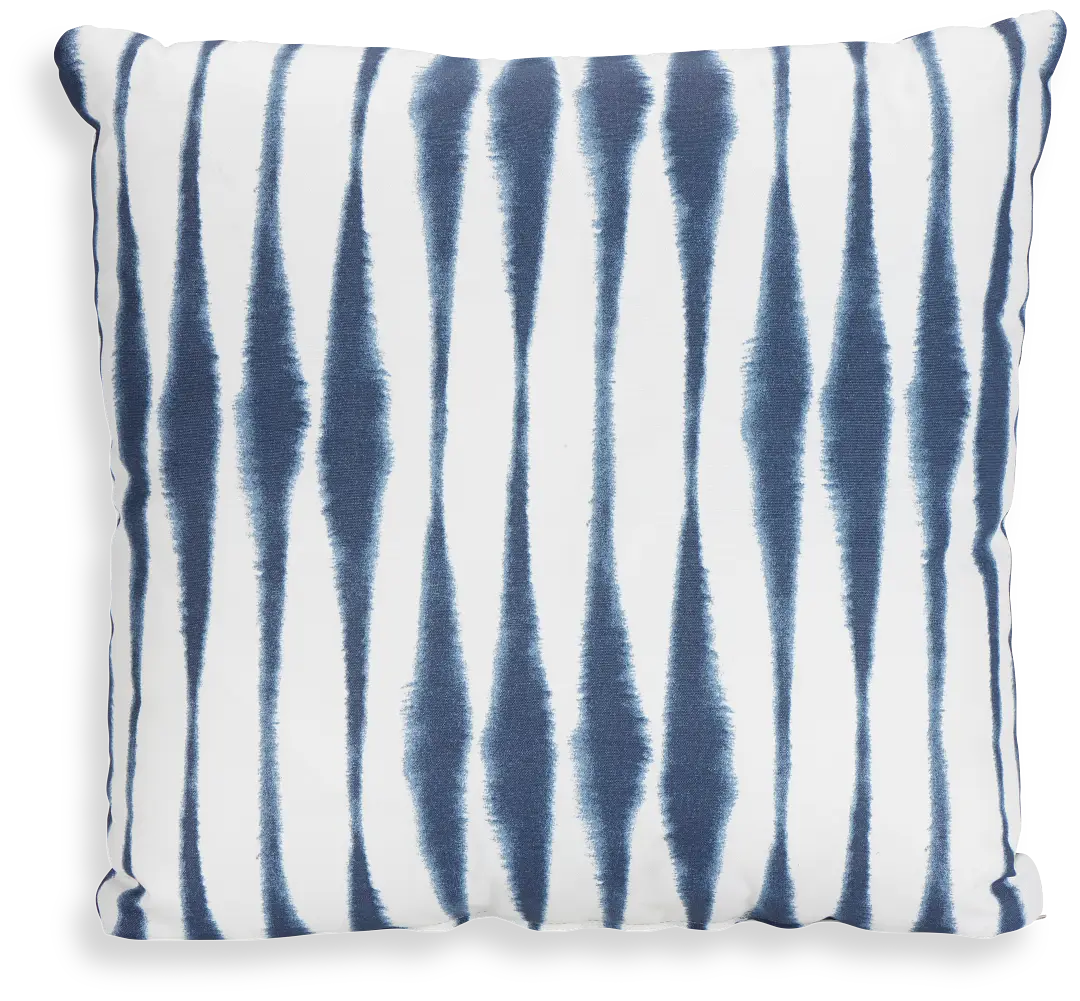 Salix Navy 20" Indoor/outdoor Accent Pillow Salix Navy 20" Indoor/outdoor Accent Pillow