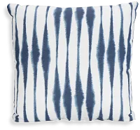 Salix Navy 20" Indoor/outdoor Accent Pillow