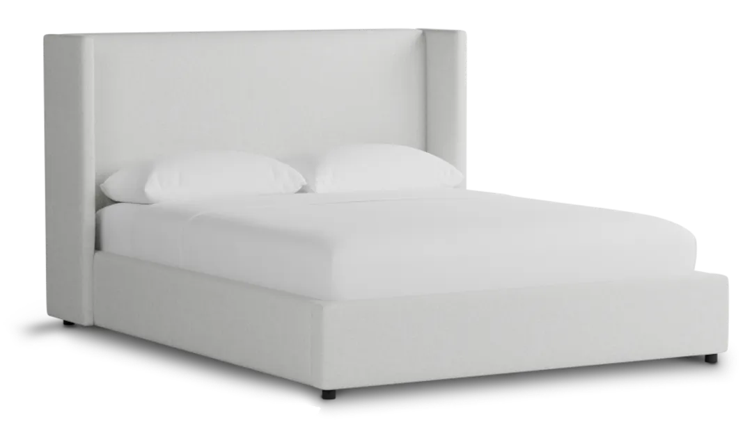 Captiva Elite Ivory 48" Upholstered Shelter Bed