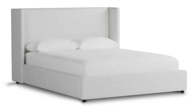 Captiva Elite Ivory 48" Upholstered Shelter Bed