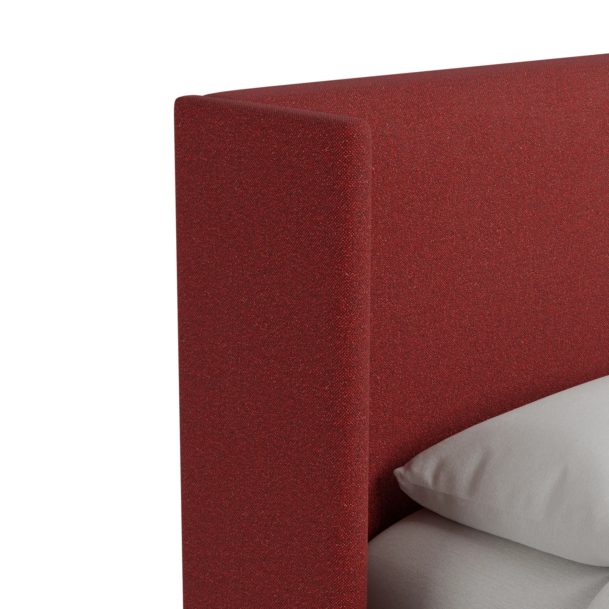 Captiva Elite Red 48" Upholstered Shelter Bed