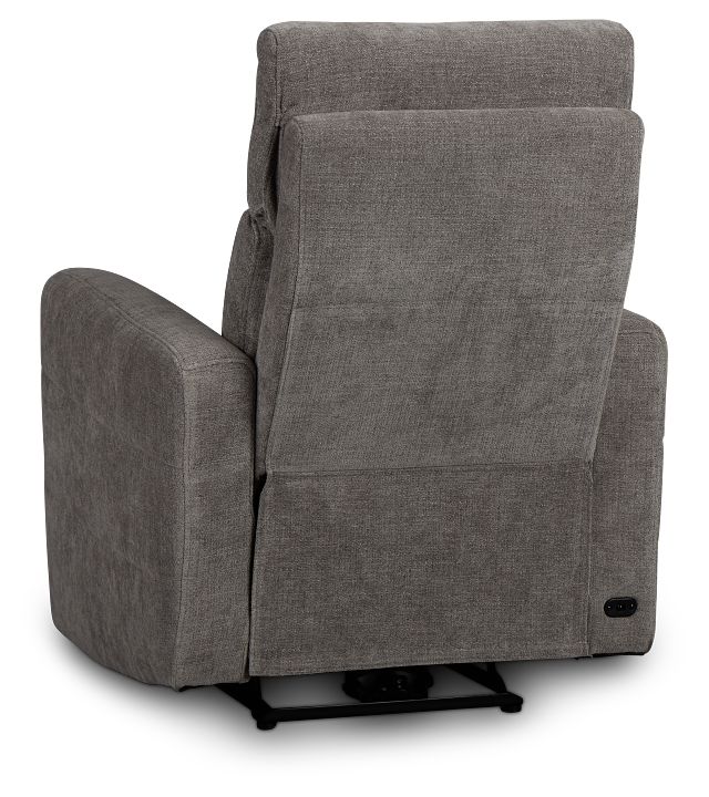 Rae Gray Fabric Power Recliner