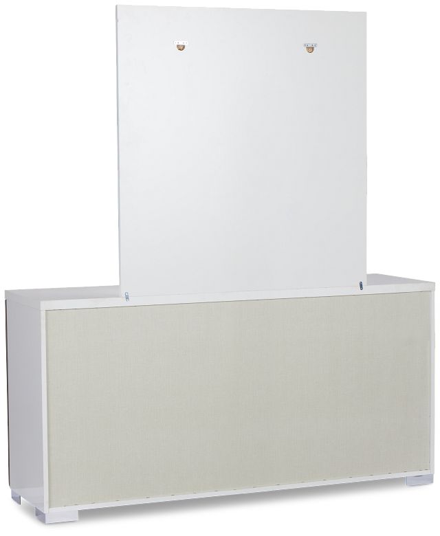 Lucca Two-tone Dresser & Mirror