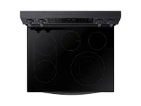 Samsung 6711 Series Black Electric Range