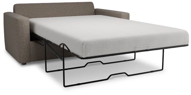 Siesta Elite Brown Fabric Memory Foam Sleeper