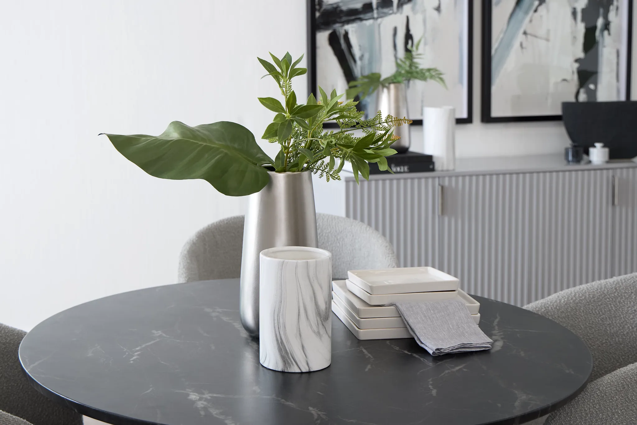 Nerissa Ivory Medium Vase