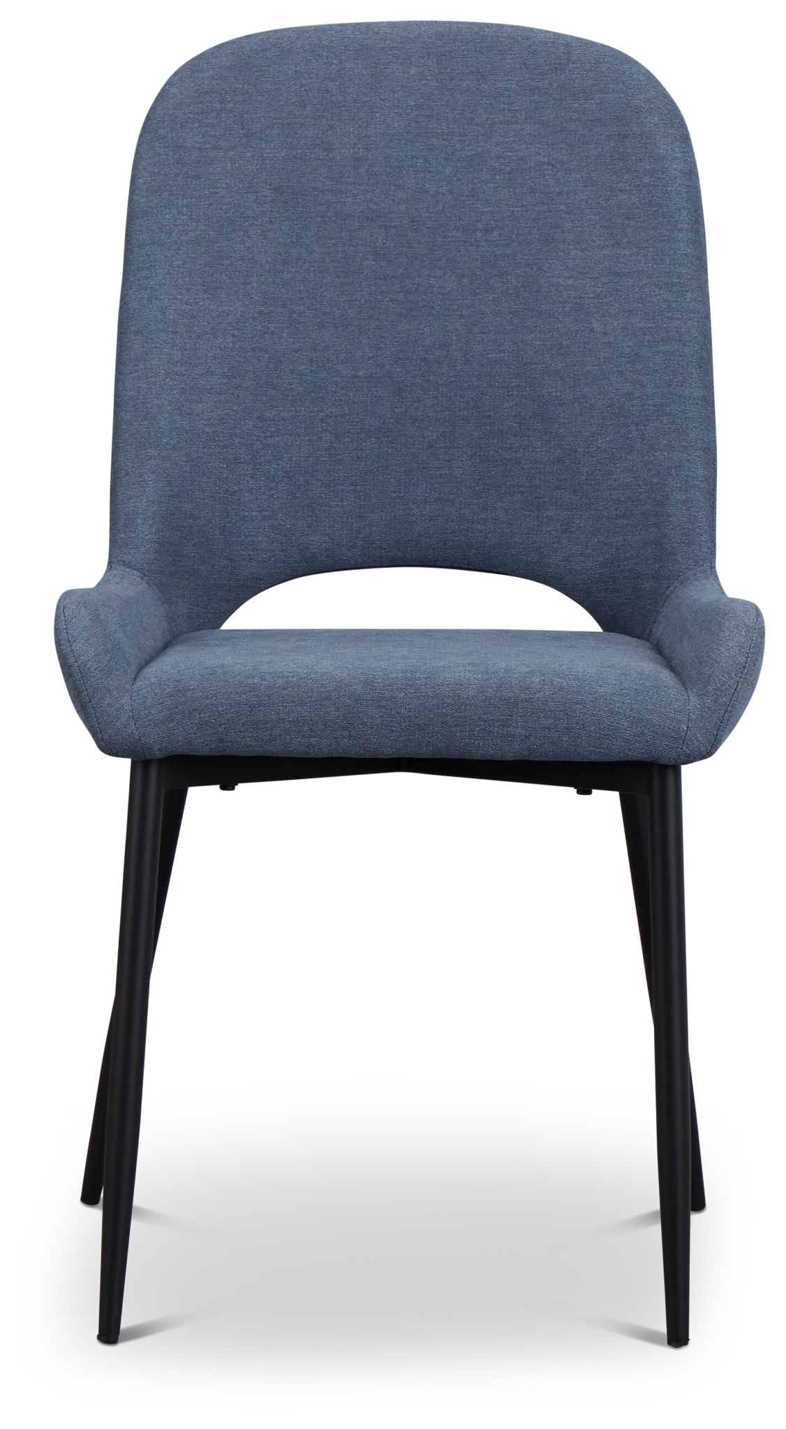 Brela Dark Blue Upholstered Side Chair