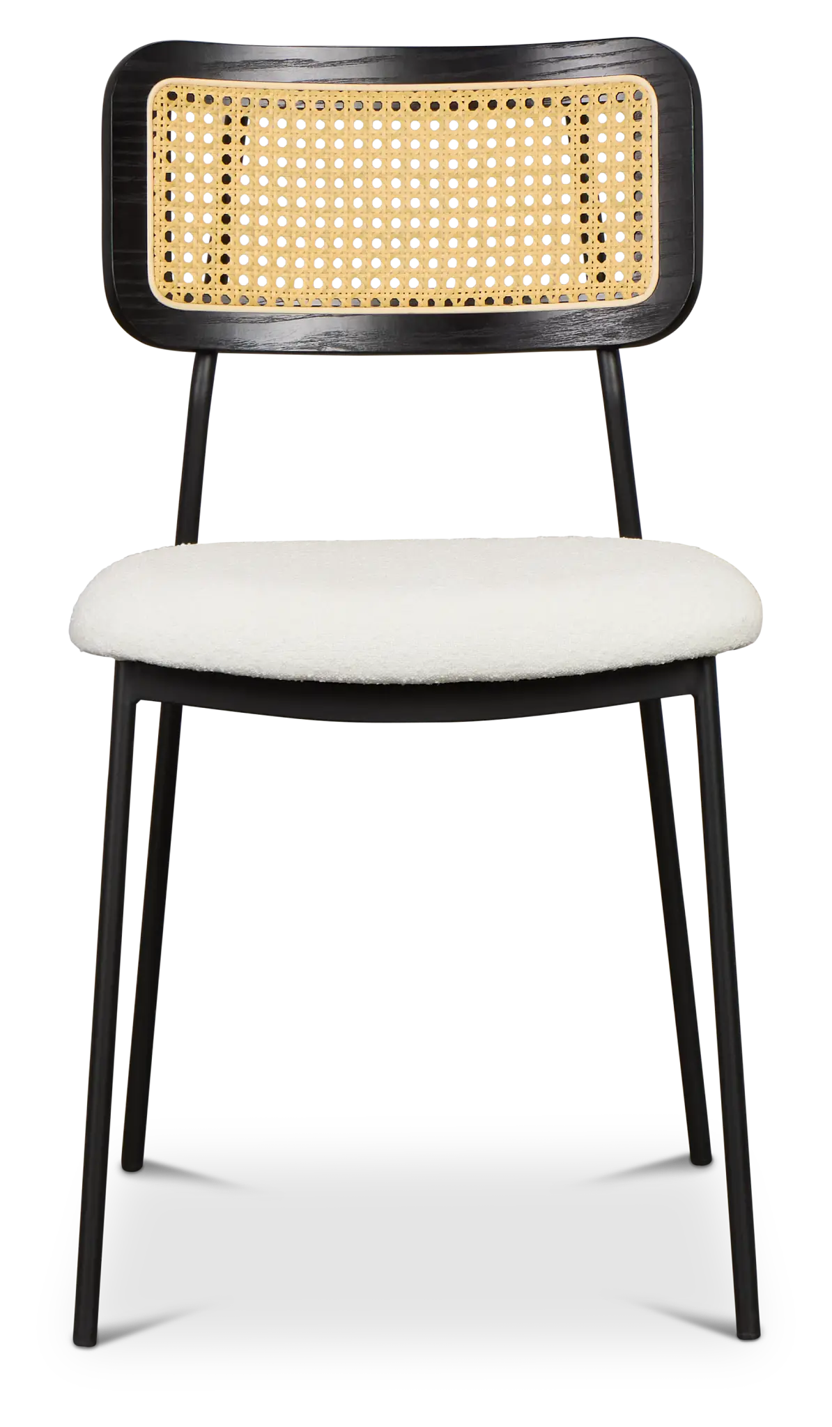 Lynden White Woven Upholstered Side Chair Lynden White Woven Upholstered Side Chair